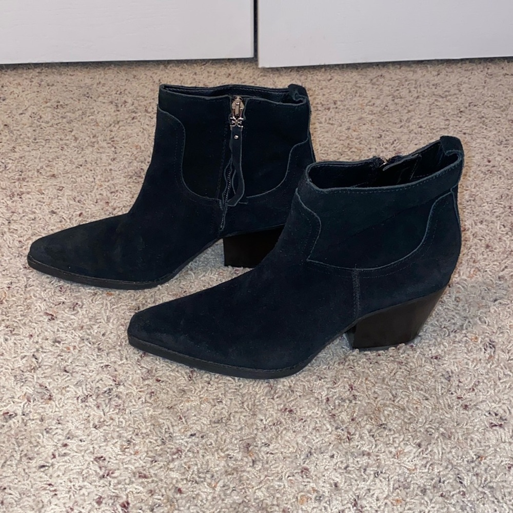 Sam Edelman Black Ankle Boots